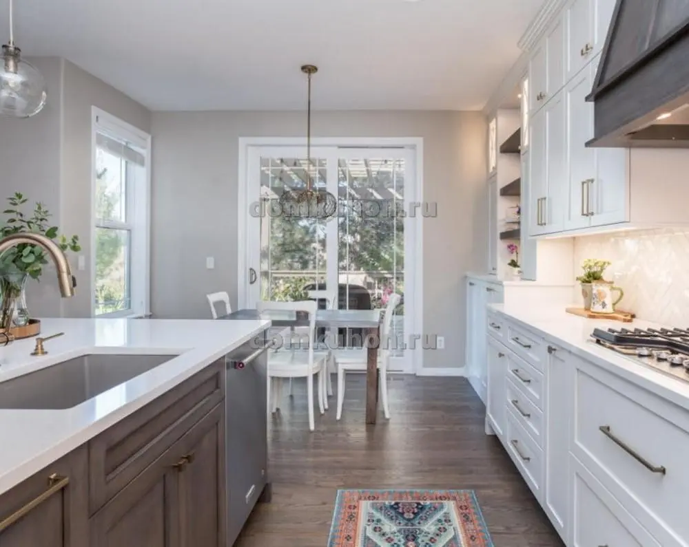 Кухня с островом - Амадео 4